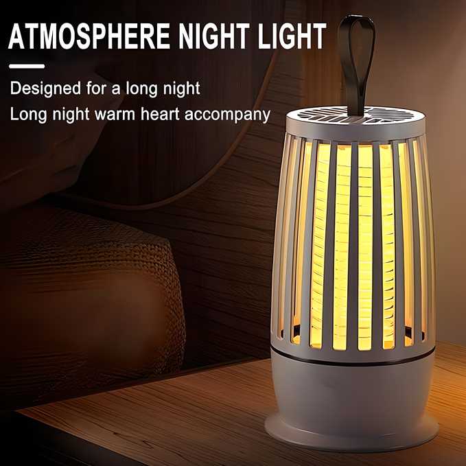 Mosquito Killer Lamp Electronic Bug Zapper Flies Catcher Eco Friendly